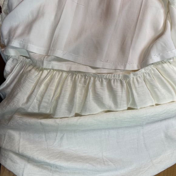 NWT Women's INC Cream Maxi Halter Dress Size 16 - Picture 12 of 12